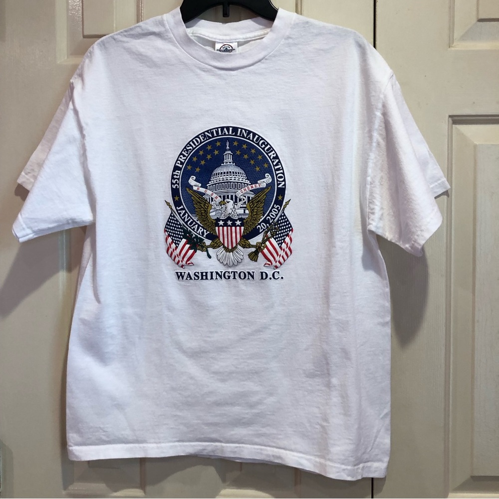 Presidential Inauguration 2005 Washington DC 55th T-Shirt Size L